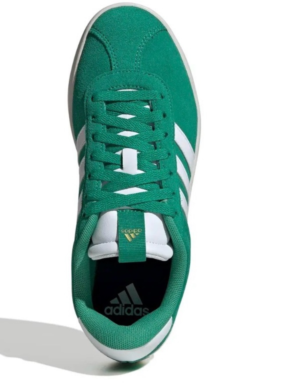 Adidas women’s VL Court 3.0 Green Suede Classic Sneakers